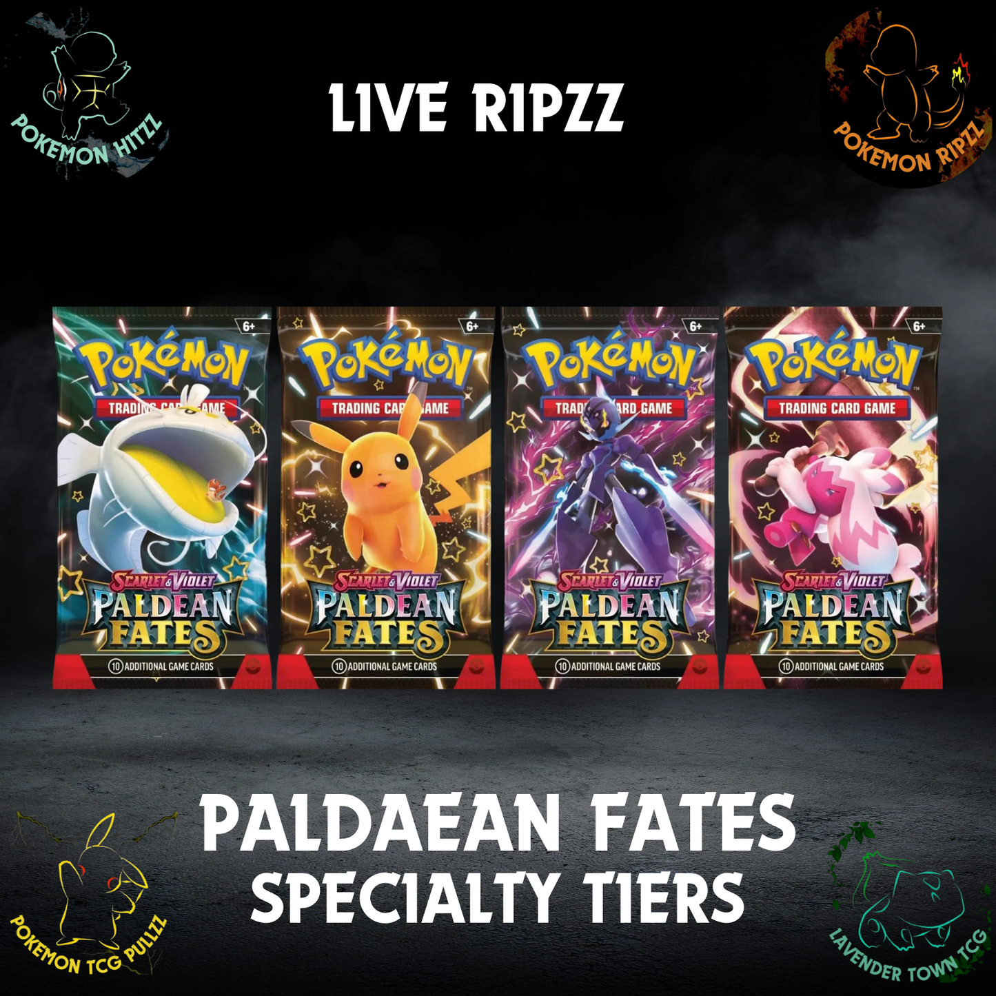 Scarlet & Violet Paldean Fates Baby Shinies Guaranteed!
