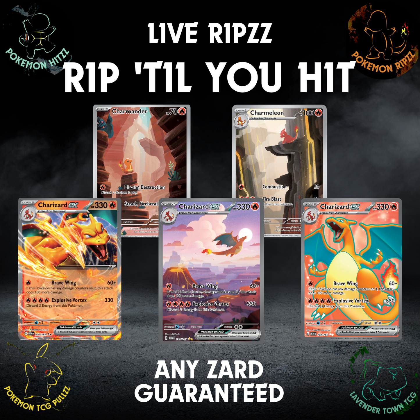 151 ANY Zard Guaranteed RTYH!