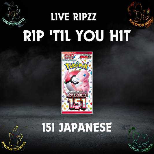 RTYH Pokemon 151 Japanese