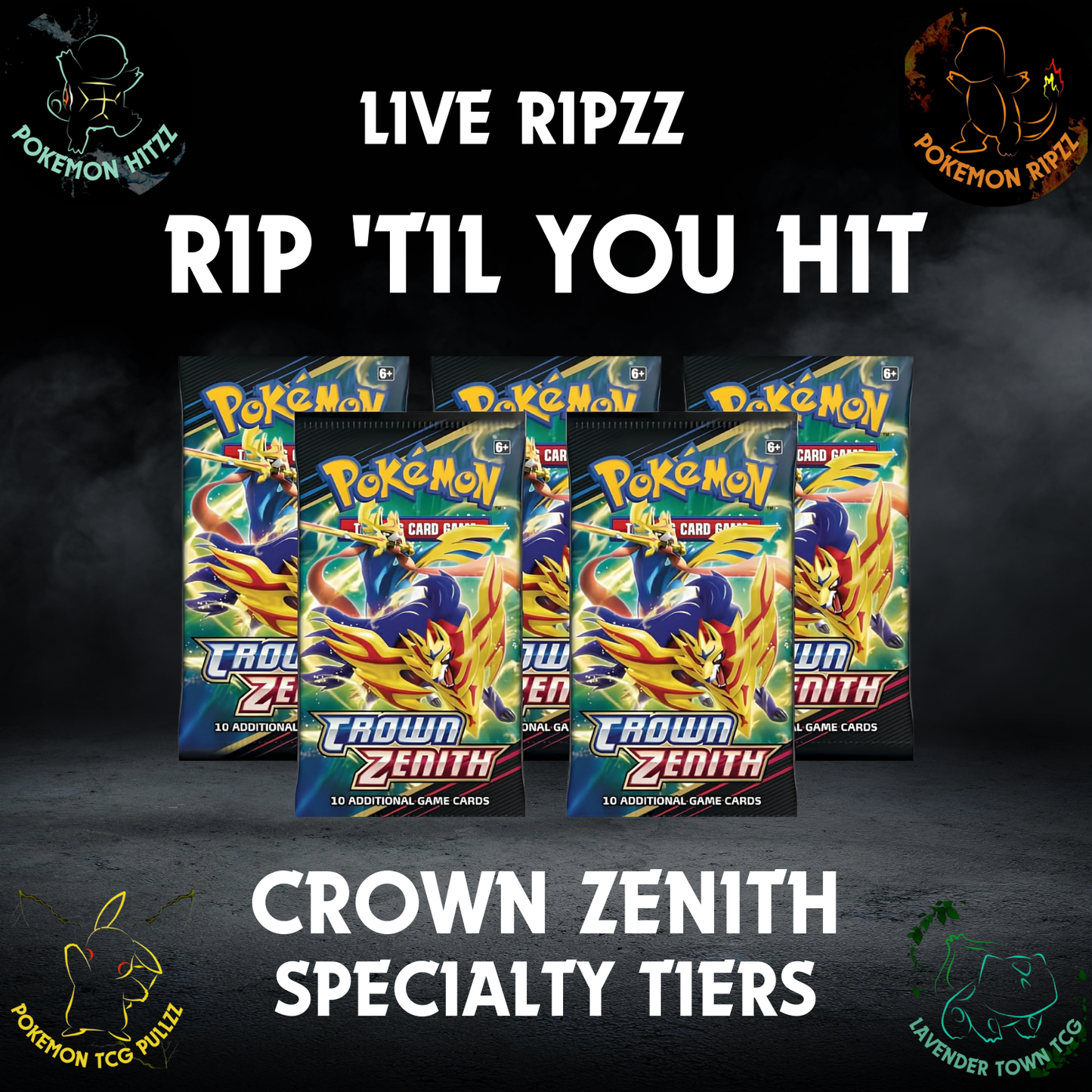 Pokémon Crown Zenith Special Tiers